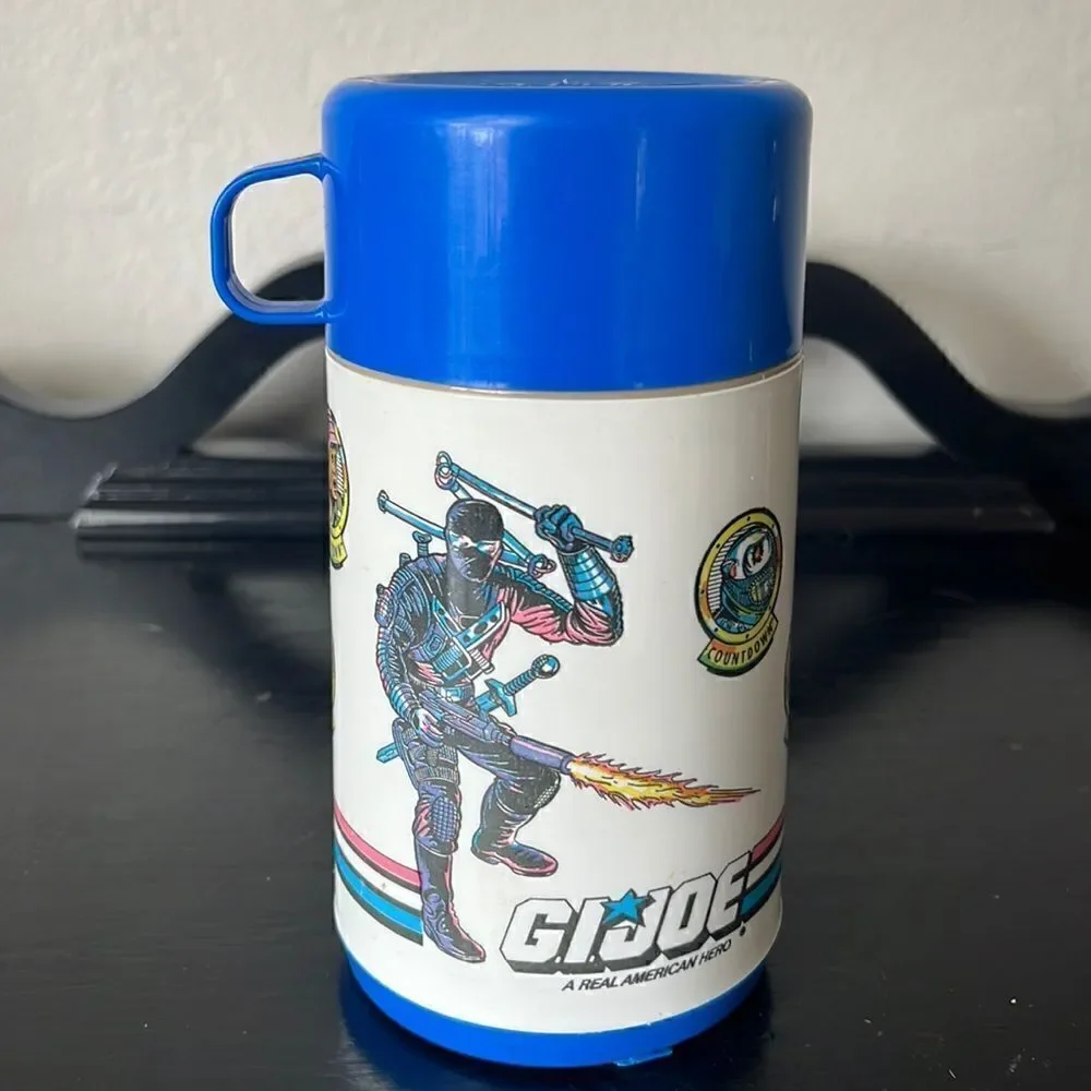 1989 Hasbro G.I. Joe a real American hero thermos